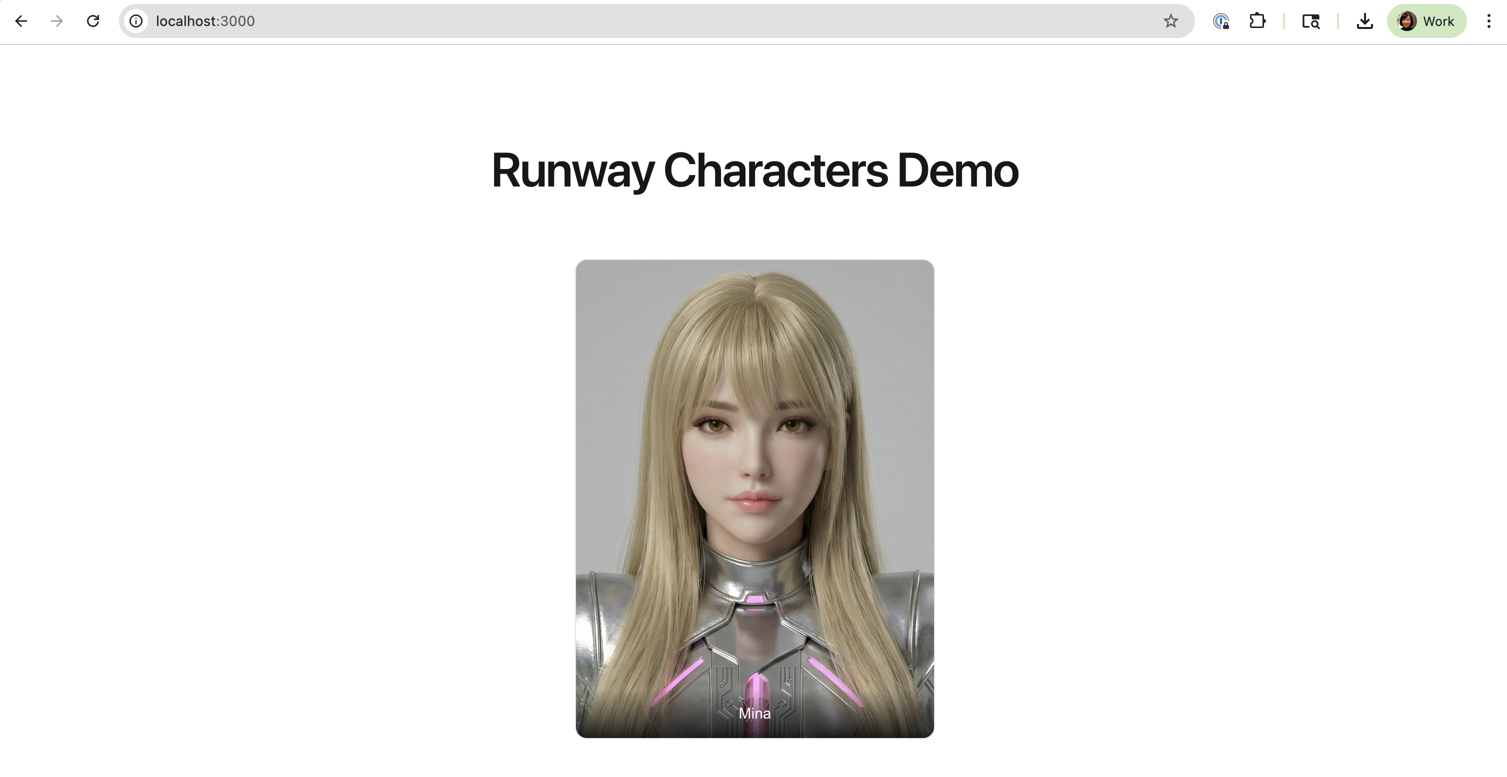 Character selection screen